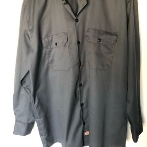 Dickies Grey Workwear Shirt, Size “L”